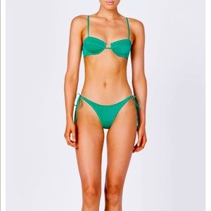 TRIANGL MALA- JADED SPARKLE BIKINI